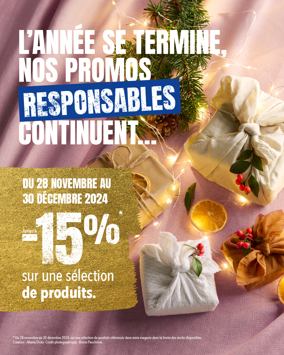 L'année se termine, nos promos responsables continuent