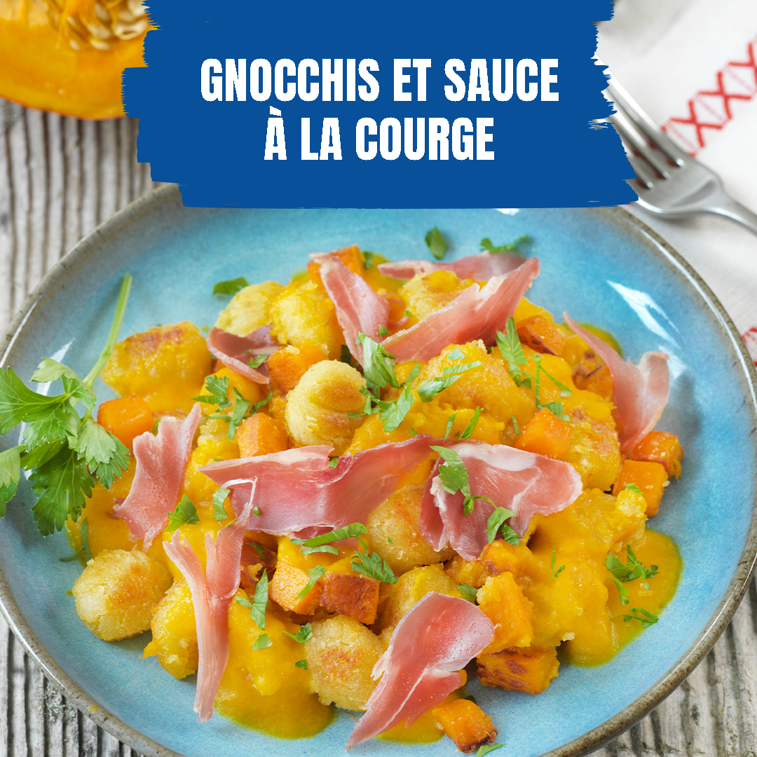 Gnocchis et sauce à la courge Gnocchis et sauce à la courge
