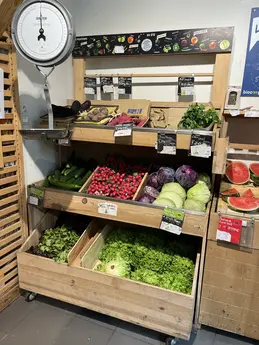 Rayon fruits et légumes
