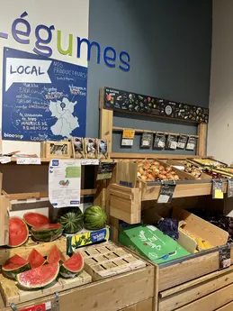 Rayon fruits et légumes